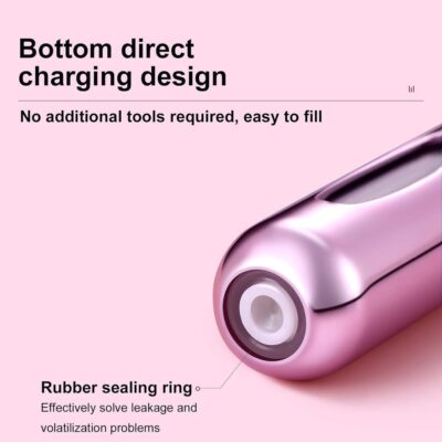 Portable Mini Refillable Perfume Atomizer Bottle: Pack of 2 - Image 4